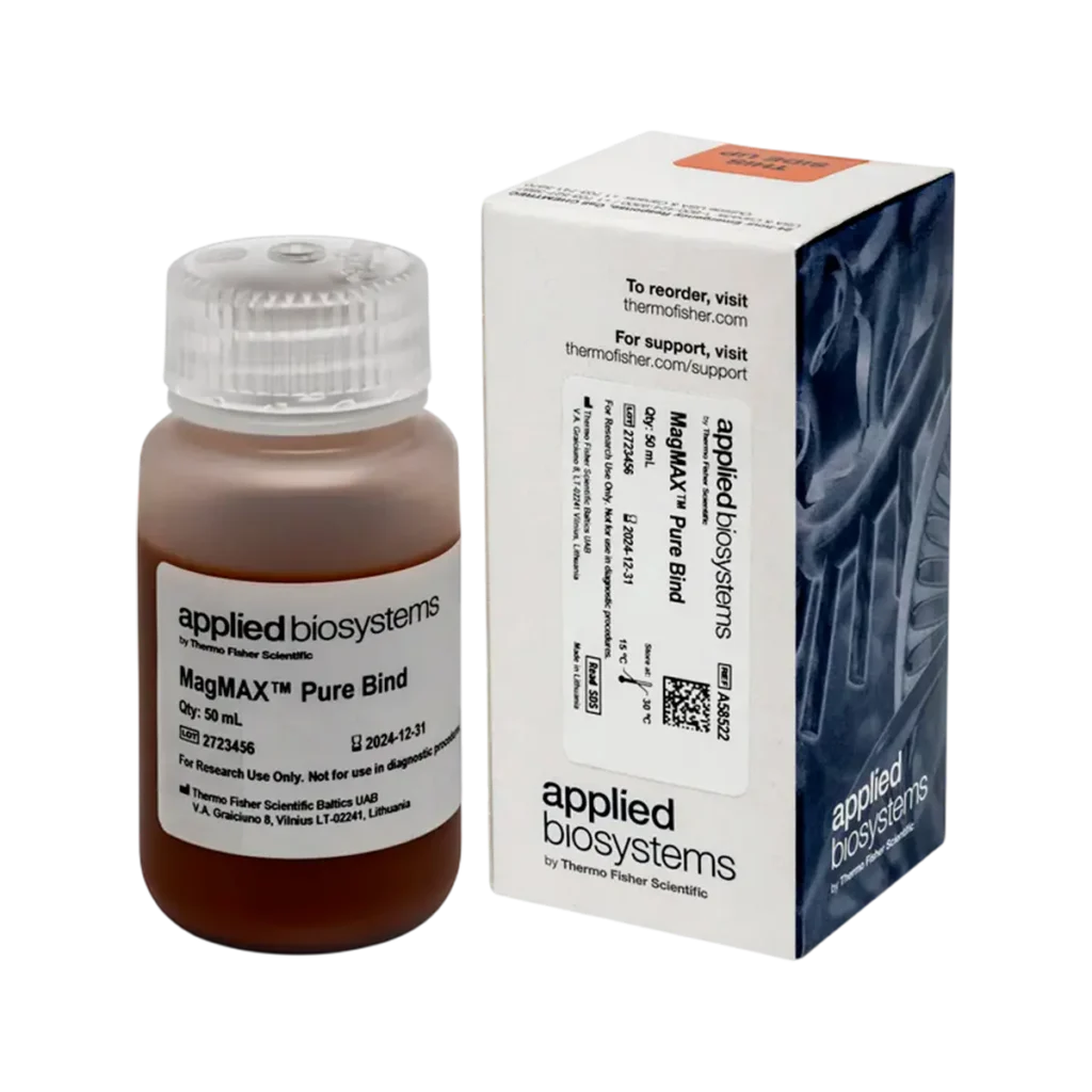 PERLAS MAGNETICAS MagMax PURE BIND BEADS, 250 ml A58523; 5 ml A58521, 50 ml A58522