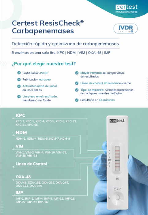 CARBAPENEMASAS - CERTEST