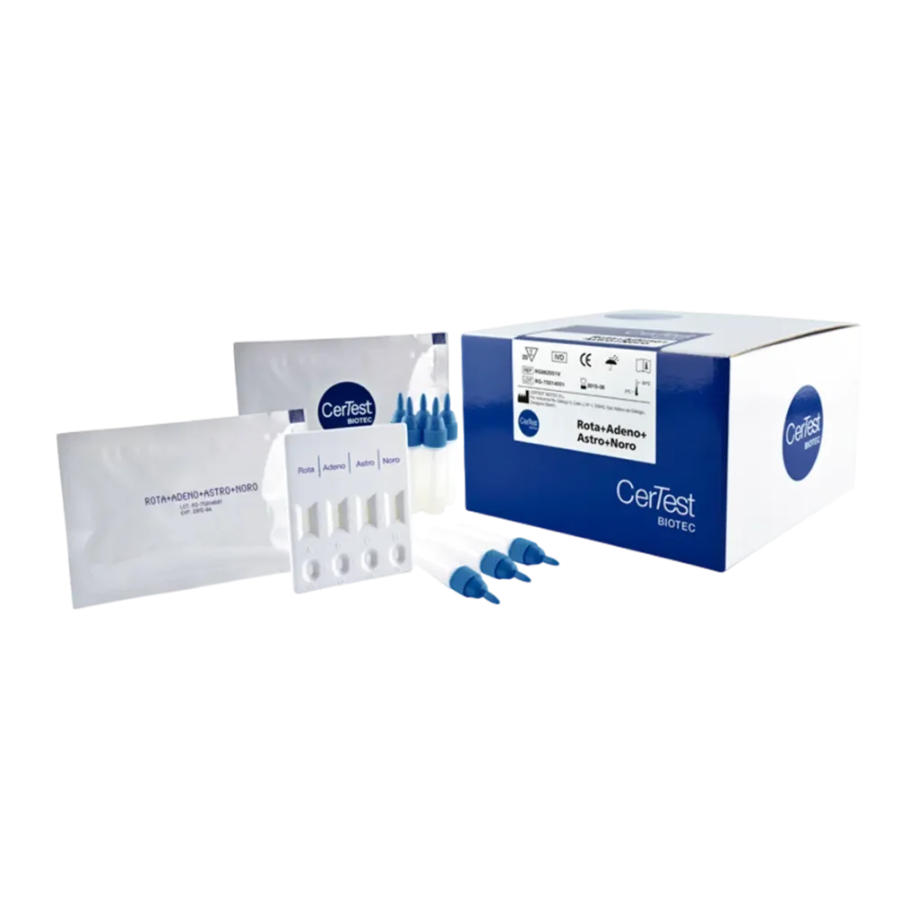 PRUEBA INMUNOCROMATOGRÁFICA DE ALTA SENSIBILIDAD DE UN SÓLO PASO PARA LA DETECCIÓN CUALITATIVA