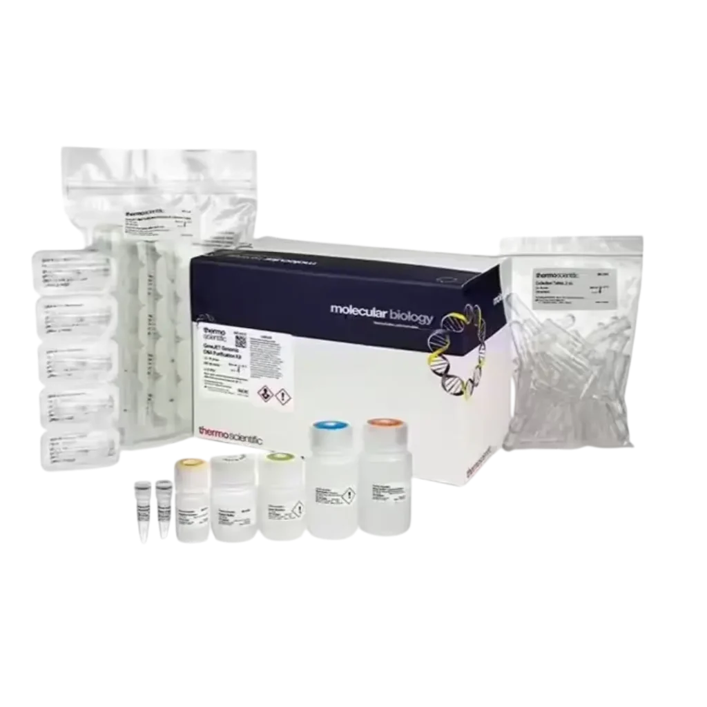 KIT DE AISLAMIENTO DE ACIDOS NUCLEICOS, GeneJET ADN GENOMICO, 50 Preps K0721