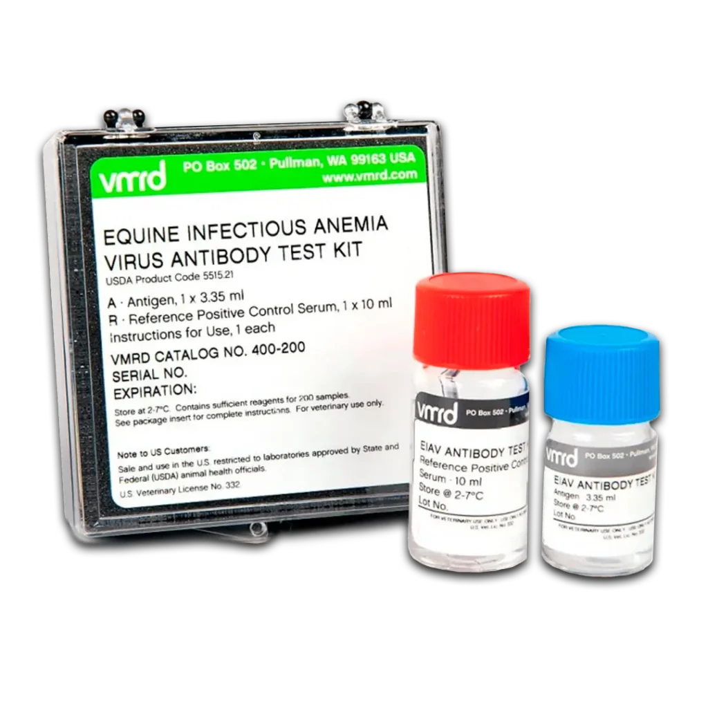 KIT DE PRUEBA DE ANTICUERPOS ANEMIA INFECCIOSA EQUINA