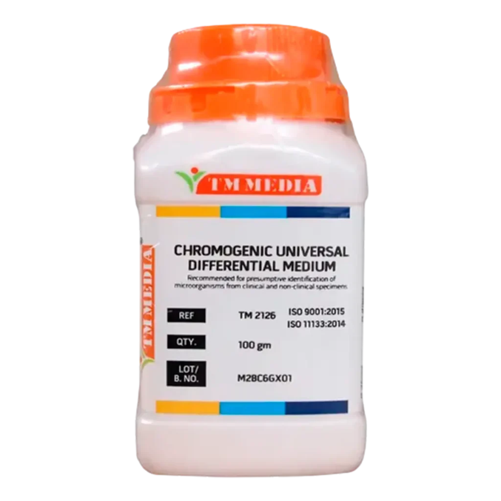 MEDIO DIFERENCIAL UNIVERSAL CROMOGÉNICO, 100 G