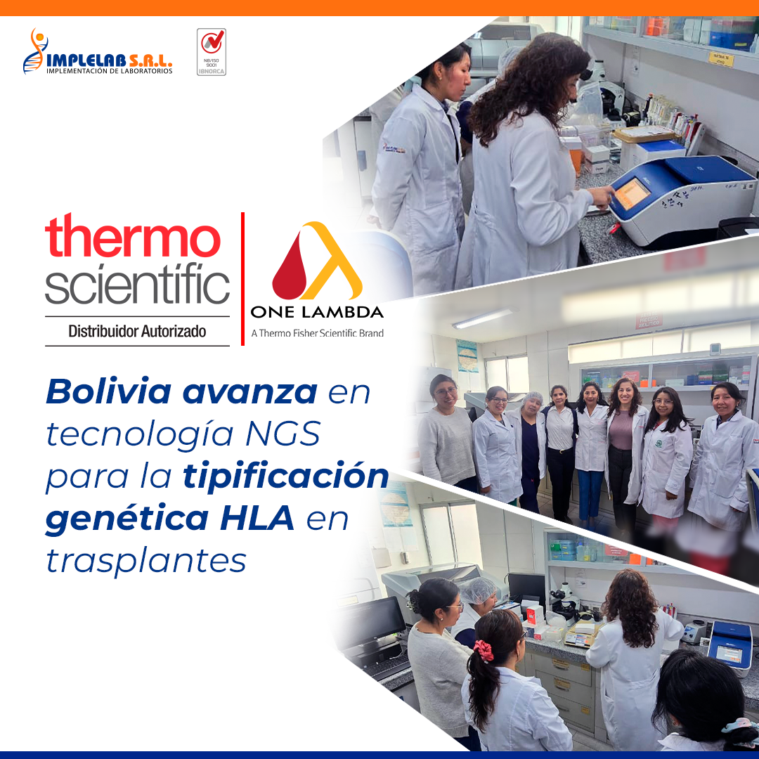 Bolivia avanza en tecnología NGS para la tipificación genética HLA en trasplantes